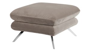 pop Hocker  Caldara ¦ beige Polstermöbel > Hocker - Höffner