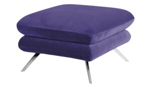 pop Hocker  Caldara ¦ lila/violett Polstermöbel > Hocker - Höffner