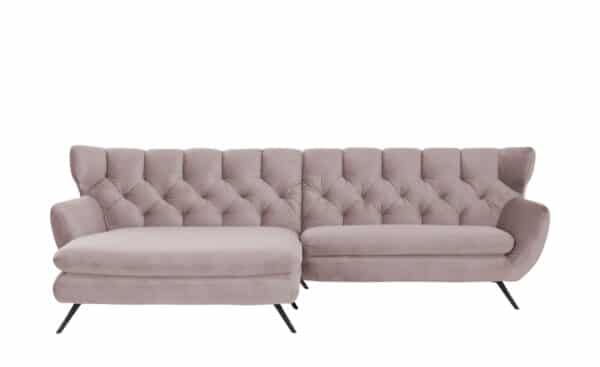 pop Ecksofa  Caldara ¦ rosa/pink Polstermöbel > Sofas > Ecksofas - Höffner