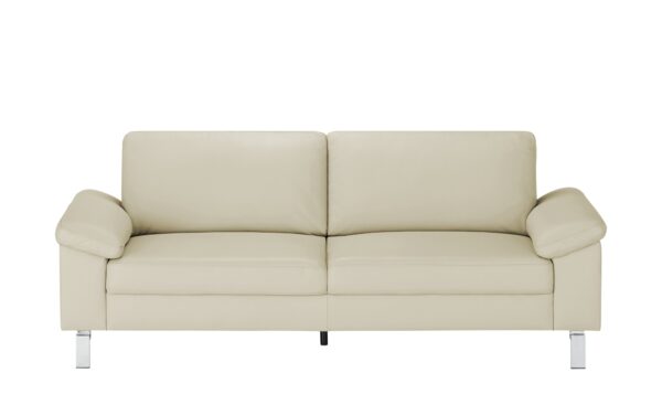 Max Schelling Ledersofa  Maximum ¦ beige Polstermöbel > Sofas > 3-Sitzer - Höffner