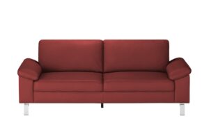 Max Schelling Ledersofa  Maximum ¦ rot Polstermöbel > Sofas > 2-Sitzer - Höffner