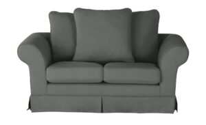 Hussensofa  Hampton ¦ grau Polstermöbel > Sofas > 2-Sitzer - Höffner