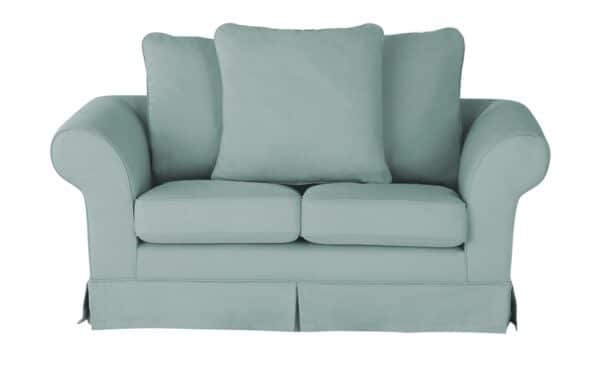 Hussensofa  Hampton ¦ blau Polstermöbel > Sofas > 2-Sitzer - Höffner