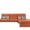 KOINOR Leder-Ecksofa  Humfrey ¦ orange Polstermöbel ></noscript> Sofas > Ecksofas - Höffner