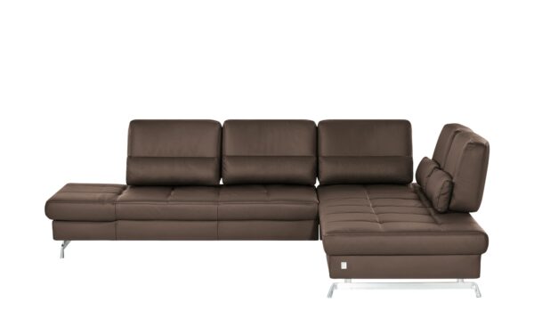 JOOP! Ecksofa Leder  Loft 8108 ¦ braun Polstermöbel > Sofas > Ecksofas - Höffner