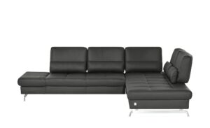 JOOP! Ecksofa Leder  Loft 8108 ¦ schwarz Polstermöbel > Sofas > Ecksofas - Höffner