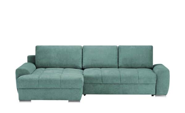 bobb Ecksofa  Soumia ¦ türkis/petrol Polstermöbel > Sofas > Ecksofas - Höffner