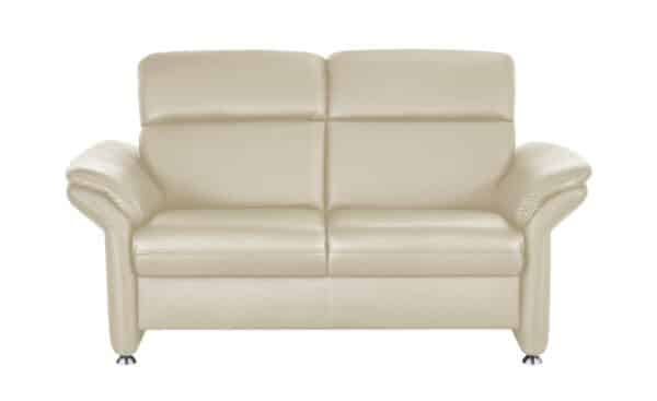 meinSofa Ledersofa  Manon ¦ beige Polstermöbel > Sofas > 2-Sitzer - Höffner