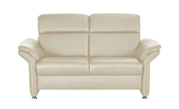 meinSofa Ledersofa  Manon ¦ beige Polstermöbel > Sofas > 2-Sitzer - Höffner