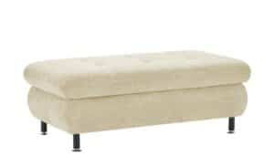 Lounge Collection XXL-Hocker  Sally ¦ beige Polstermöbel > Hocker - Höffner