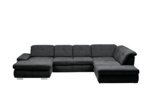 Lounge Collection Wohnlandschaft Flachgewebe  Affair ¦ schwarz Polstermöbel > Sofas > Wohnlandschaften - Höffner