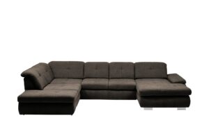 Lounge Collection Wohnlandschaft Flachgewebe  Affair ¦ braun Polstermöbel > Sofas > Wohnlandschaften - Höffner