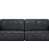 Natuzzi Editions Ledersofa Portento ¦ schwarz Polstermöbel > Sofas > 3-Sitzer - Höffner