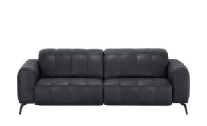 Natuzzi Editions Ledersofa  Portento ¦ schwarz Polstermöbel > Sofas > 3-Sitzer - Höffner