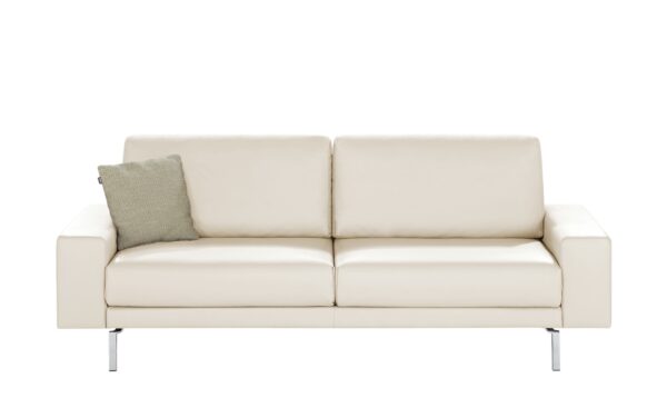 hülsta Sofa Sofabank aus Leder  HS 450 ¦ weiß Polstermöbel > Sofas > Einzelsofas - Höffner