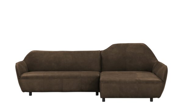 hülsta Sofa Ecksofa Leder  HS 480 ¦ braun Polstermöbel > Sofas > Ecksofas - Höffner