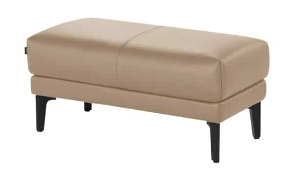 hülsta Sofa Polsterbank aus Leder  HS 450 ¦ beige Polstermöbel > Hocker - Höffner