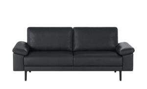 hülsta Sofa Sofabank aus Leder  HS 450 ¦ schwarz Polstermöbel > Sofas > Einzelsofas - Höffner