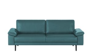 hülsta Sofa Sofabank aus Leder  HS 450 ¦ blau Polstermöbel > Sofas > Einzelsofas - Höffner