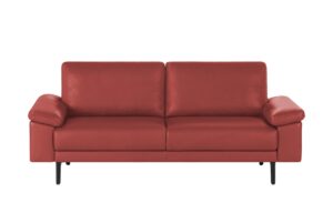 hülsta Sofa Sofabank aus Leder  HS 450 ¦ rot Polstermöbel > Sofas > Einzelsofas - Höffner