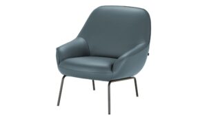 hülsta Sofa Ledersessel  HS 482 ¦ blau Polstermöbel > Sessel > Ledersessel - Höffner