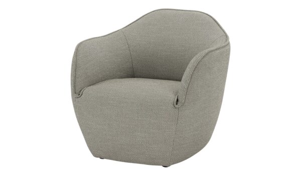 hülsta Sofa Polstersessel  HS 480 ¦ grau Polstermöbel > Sessel > Polstersessel - Höffner