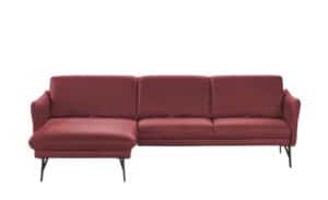 himolla Ecksofa Leder  1928 ¦ rot Polstermöbel > Sofas > Ecksofas - Höffner