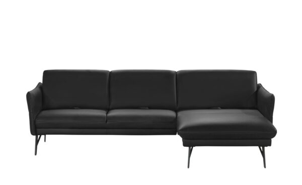 himolla Ecksofa Leder  1928 ¦ schwarz Polstermöbel > Sofas > Ecksofas - Höffner