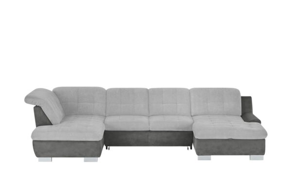 Lounge Collection Wohnlandschaft  Davinci ¦ grau Polstermöbel > Sofas > Schlafsofas - Höffner