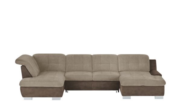 Lounge Collection Wohnlandschaft  Davinci ¦ braun Polstermöbel > Sofas > Schlafsofas - Höffner