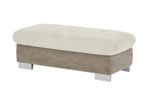 Lounge Collection Polsterhocker XXL  Davinci ¦ beige Polstermöbel > Hocker - Höffner