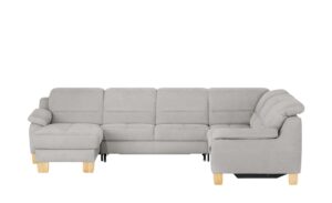 meinSofa Wohnlandschaft  Hanna ¦ grau Polstermöbel > Sofas > Schlafsofas - Höffner