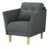 finya Sessel Skandi ¦ grau Polstermöbel > Sessel > Polstersessel - Höffner