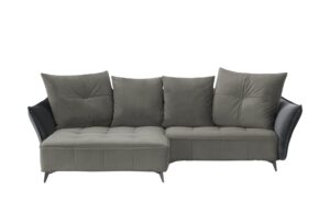 Ecksofa  Crease ¦ grau Polstermöbel > Sofas > Ecksofas - Höffner