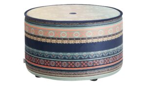 bassetti by SCHRÖNO Pouf  Tino ¦ blau Ø: 63 Polstermöbel > Hocker > Sitzpouf - Höffner