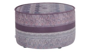 bassetti by SCHRÖNO Pouf  Tino ¦ lila/violett Ø: 63 Polstermöbel > Hocker > Sitzpouf - Höffner