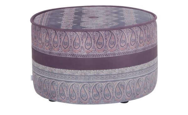 bassetti by SCHRÖNO Pouf  Tino ¦ lila/violett Ø: 63 Polstermöbel > Hocker > Sitzpouf - Höffner