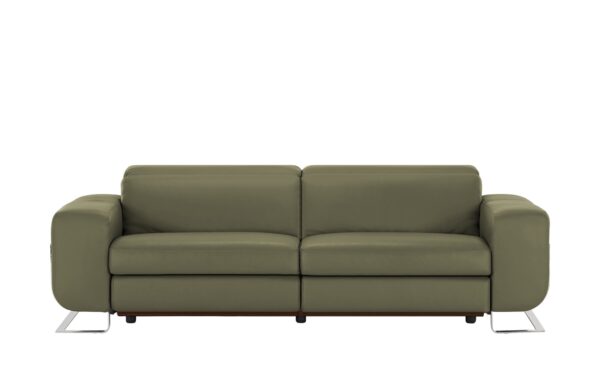 JOOP! Ledersofa  8151 ¦ grün Polstermöbel > Sofas > 3-Sitzer - Höffner