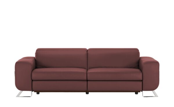 JOOP! Ledersofa  8151 ¦ rot Polstermöbel > Sofas > 3-Sitzer - Höffner