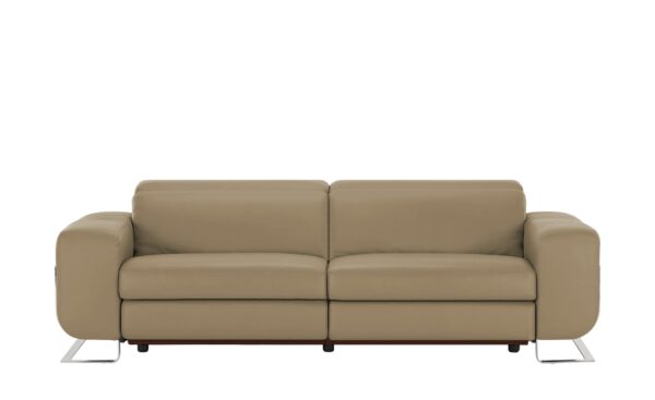 JOOP! Ledersofa  8151 ¦ beige Polstermöbel > Sofas > 3-Sitzer - Höffner