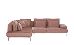 switch Ecksofa  Livio ¦ rosa/pink Polstermöbel > Sofas > Ecksofas - Höffner