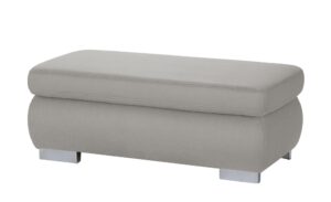 Lounge Collection XXL-Hocker  Kathrin ¦ grau Polstermöbel > Hocker - Höffner