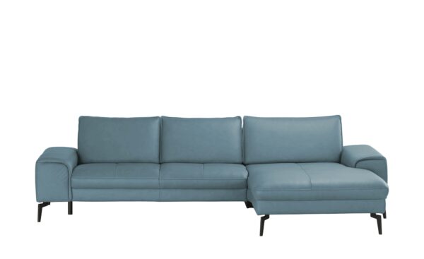 Wohnwert Ecksofa Leder  Kalea ¦ türkis/petrol Polstermöbel > Sofas > Ecksofas - Höffner