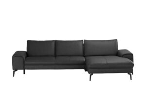 Wohnwert Ecksofa Leder  Kalea ¦ schwarz Polstermöbel > Sofas > Ecksofas - Höffner