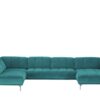 Lounge Collection Wohnlandschaft  Sarina ¦ türkis/petrol Polstermöbel ></noscript> Sofas > Wohnlandschaften - Höffner