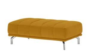 Lounge Collection XXL-Hocker  Sarina ¦ gelb Polstermöbel > Hocker - Höffner