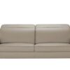 Wohnwert Ledersofa Naima ¦ grau Polstermöbel > Sofas > 3-Sitzer - Höffner