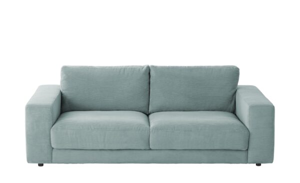 VIVA Cordsofa  Sila ¦ blau Polstermöbel > Sofas > 2-Sitzer - Höffner