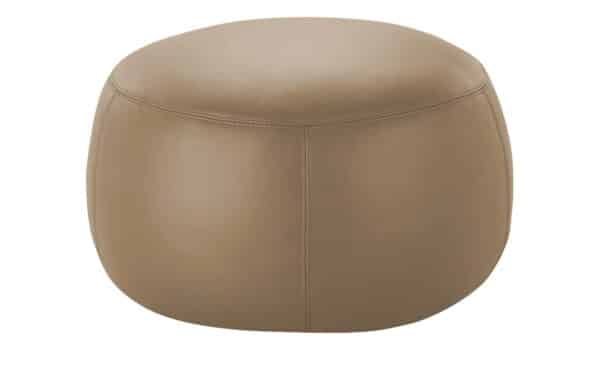 Max Schelling Hocker  Zenit ¦ beige Ø: 60 Polstermöbel > Hocker - Höffner