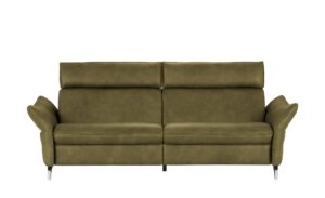 himolla Ledersofa  1926 ¦ grün Polstermöbel > Sofas > 3-Sitzer - Höffner